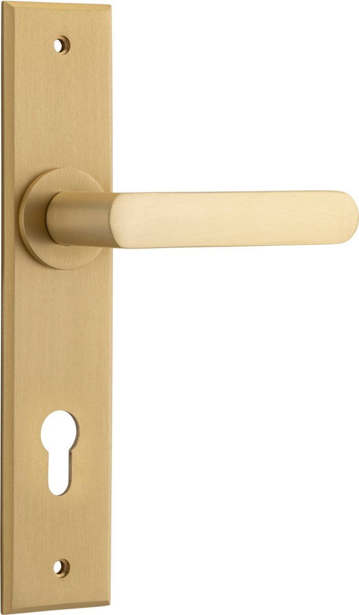 Osaka Lever - Chamfered Backplate - Entry - Point - 15368E85 - Iver