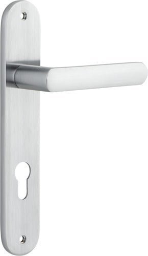 Osaka Lever - Oval Backplate - Entry - Point - 12364E85 - Iver
