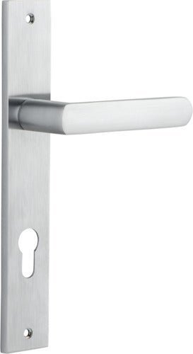Osaka Lever - Rectangular Backplate - Entry - Point - 12360E85 - Iver