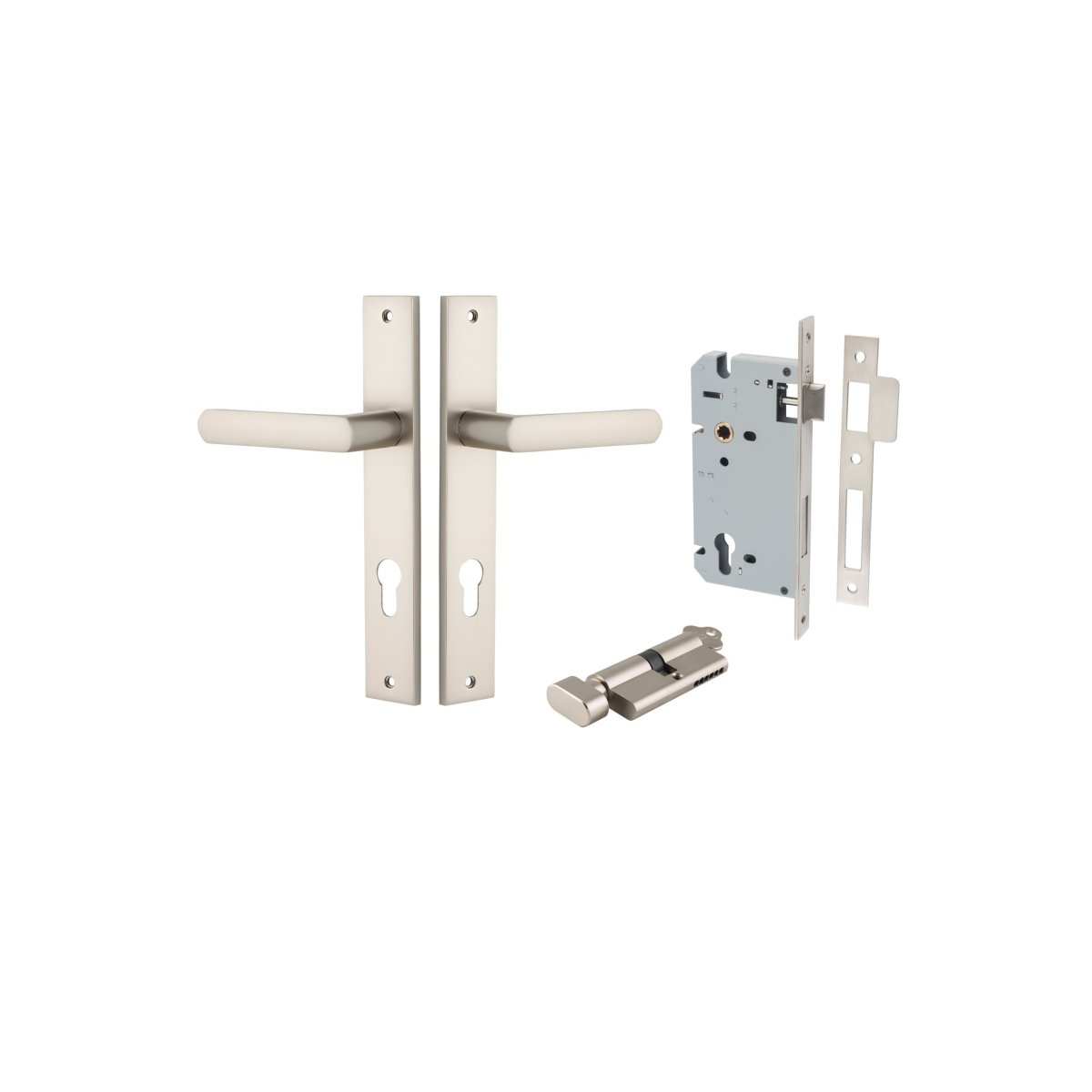 Osaka Lever - Rectangular Backplate - Entry - Point - 14860KENTR60KT - Iver