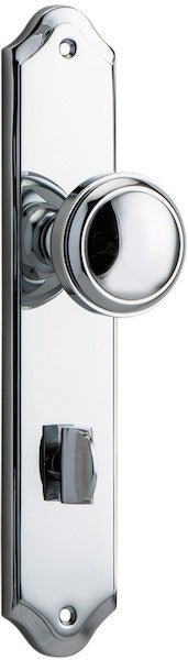 Paddington Knob - Shouldered Backplate - Entry - Point - 11826P85 - Iver