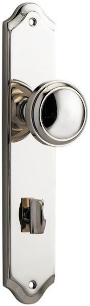 Paddington Knob - Shouldered Backplate - Entry - Point - 14326P85 - Iver