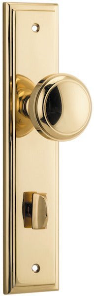Paddington Knob - Stepped Backplate - Entry - Point - 10338P85 - Iver