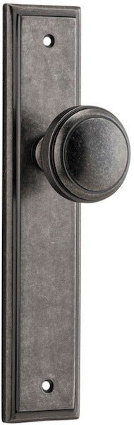 Paddington Knob - Stepped Backplate - Entry - Point - 13838 - Iver