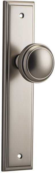 Paddington Knob - Stepped Backplate - Entry - Point - 14838 - Iver