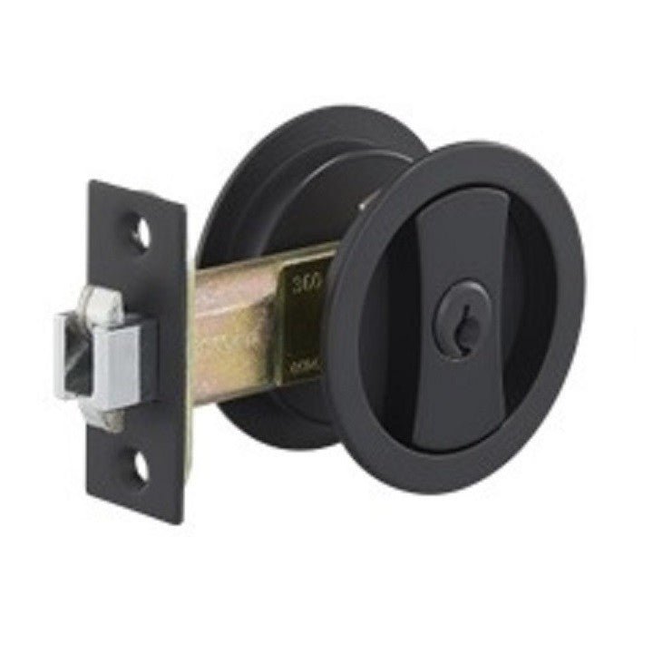 Round Cavity Suite Entrance – Matt Black By Zanda - Entry - Point - 5335.BLK - Zanda