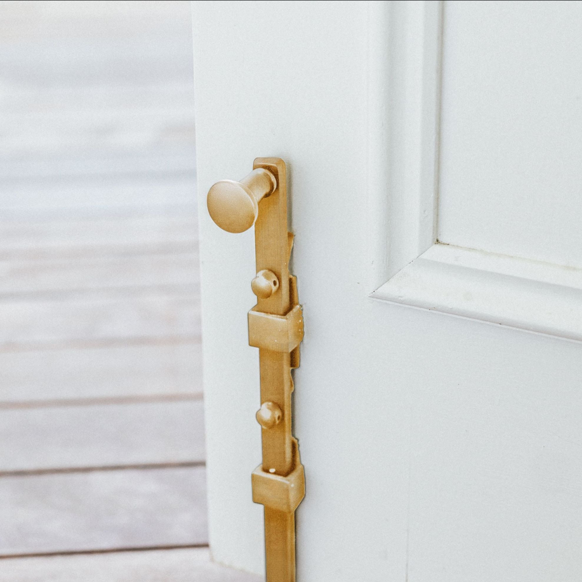 Satin Brass Panic Bolts