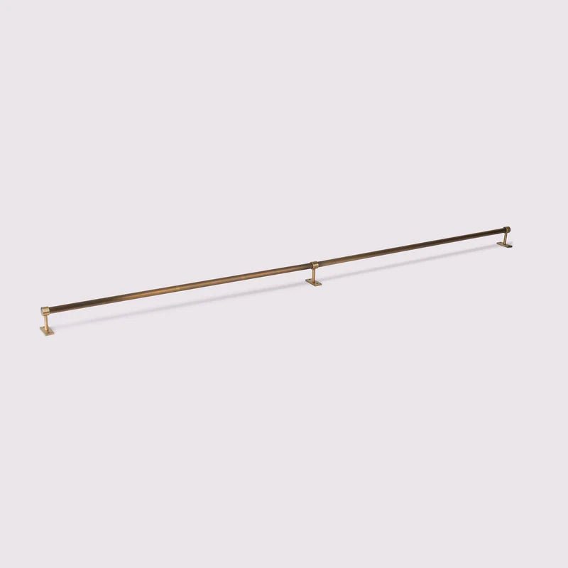 Utility Rail Extension Pack - 900mm Acid Washed Brass - Entry - Point - EUR900AWB - Hepburn Hardware
