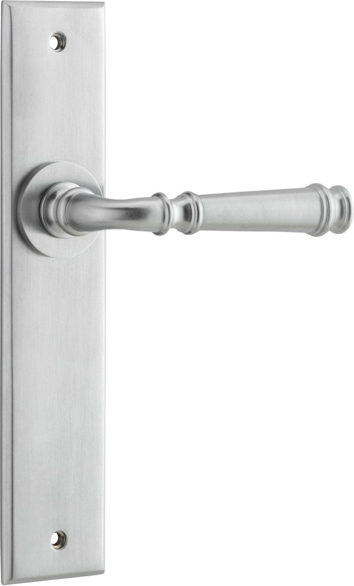 Verona Lever - Chamfered Backplate - Entry - Point - 12286 - Iver