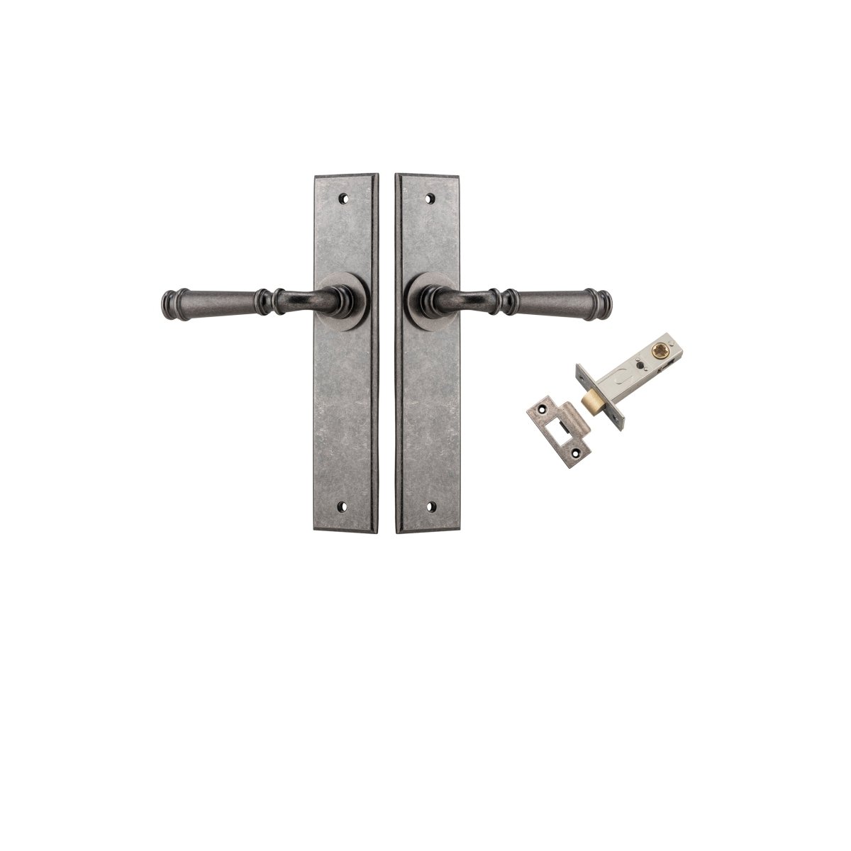 Verona Lever - Chamfered Backplate - Entry - Point - 13786KPASS60 - Iver