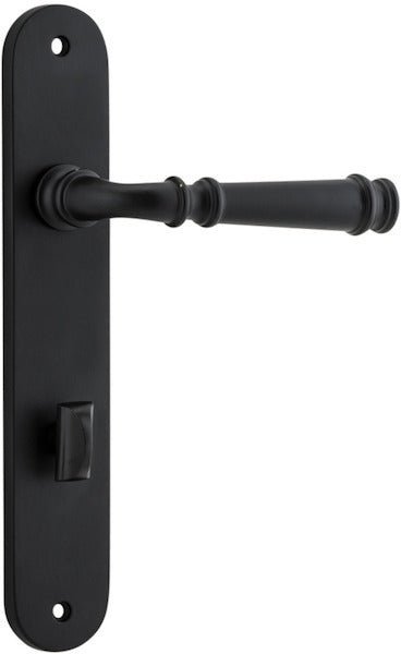 Verona Lever - Oval Backplate - Entry - Point - 12730P85 - Iver
