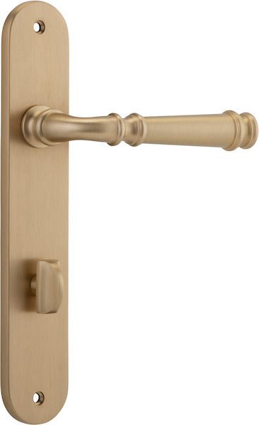 Verona Lever - Oval Backplate - Entry - Point - 13230P85 - Iver