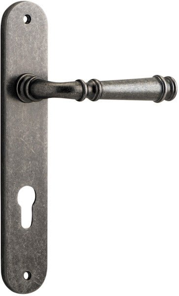 Verona Lever - Oval Backplate - Entry - Point - 13730E85 - Iver