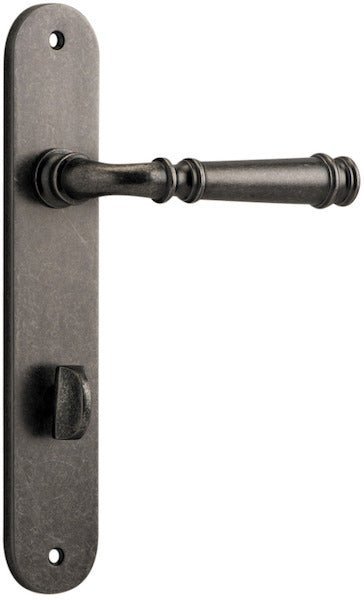 Verona Lever - Oval Backplate - Entry - Point - 13730P85 - Iver