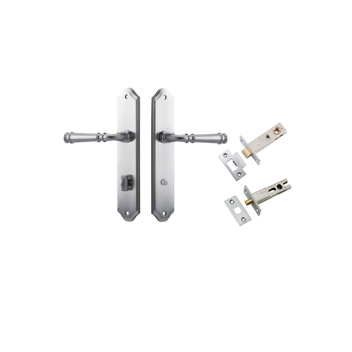 Verona Lever - Shouldered Backplate - Entry - Point - 12218KPRIV60 - Iver