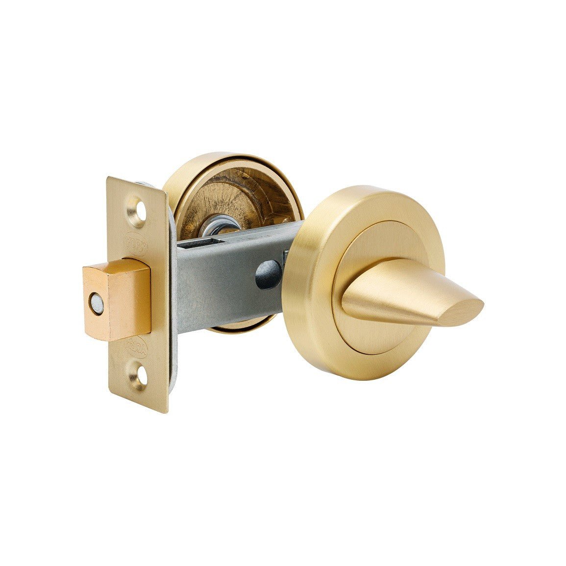 Visca Solid Brass Privacy Turn & Release by Zanda - Entry - Point - 9343.1173.SB - Zanda