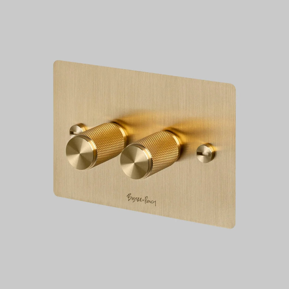 2G DIMMER / 1-WAY / WITH LOGO / CROSS - Buster + Punch