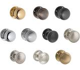 Antique tone door hardware finishes