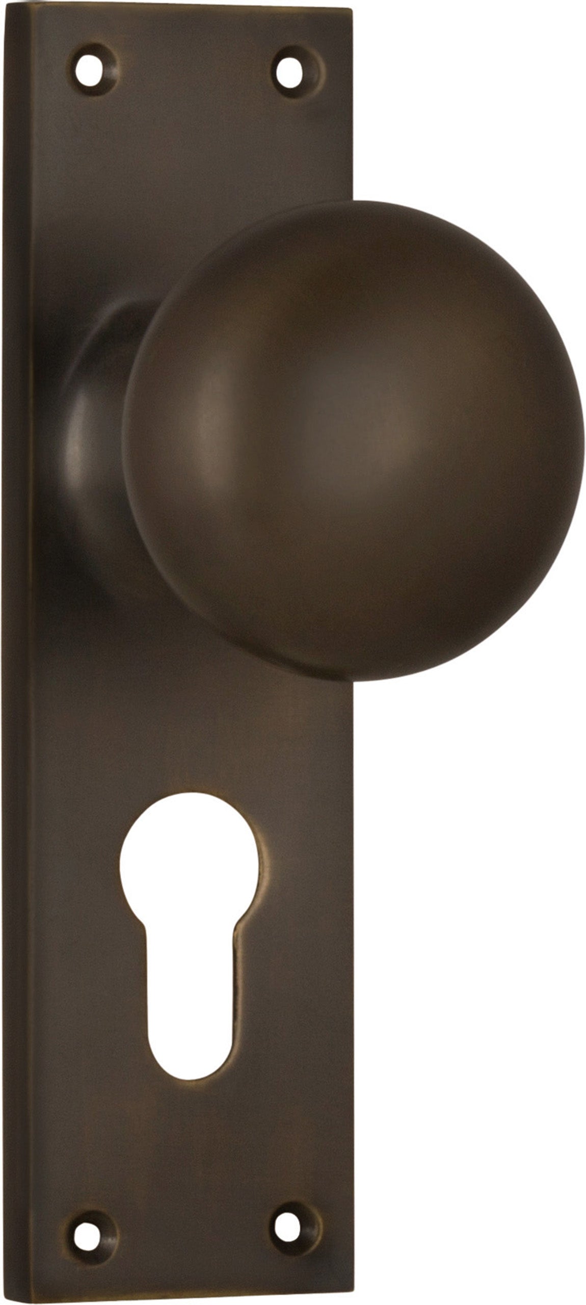 Victorian Door Knob - Long Backplate by Tradco