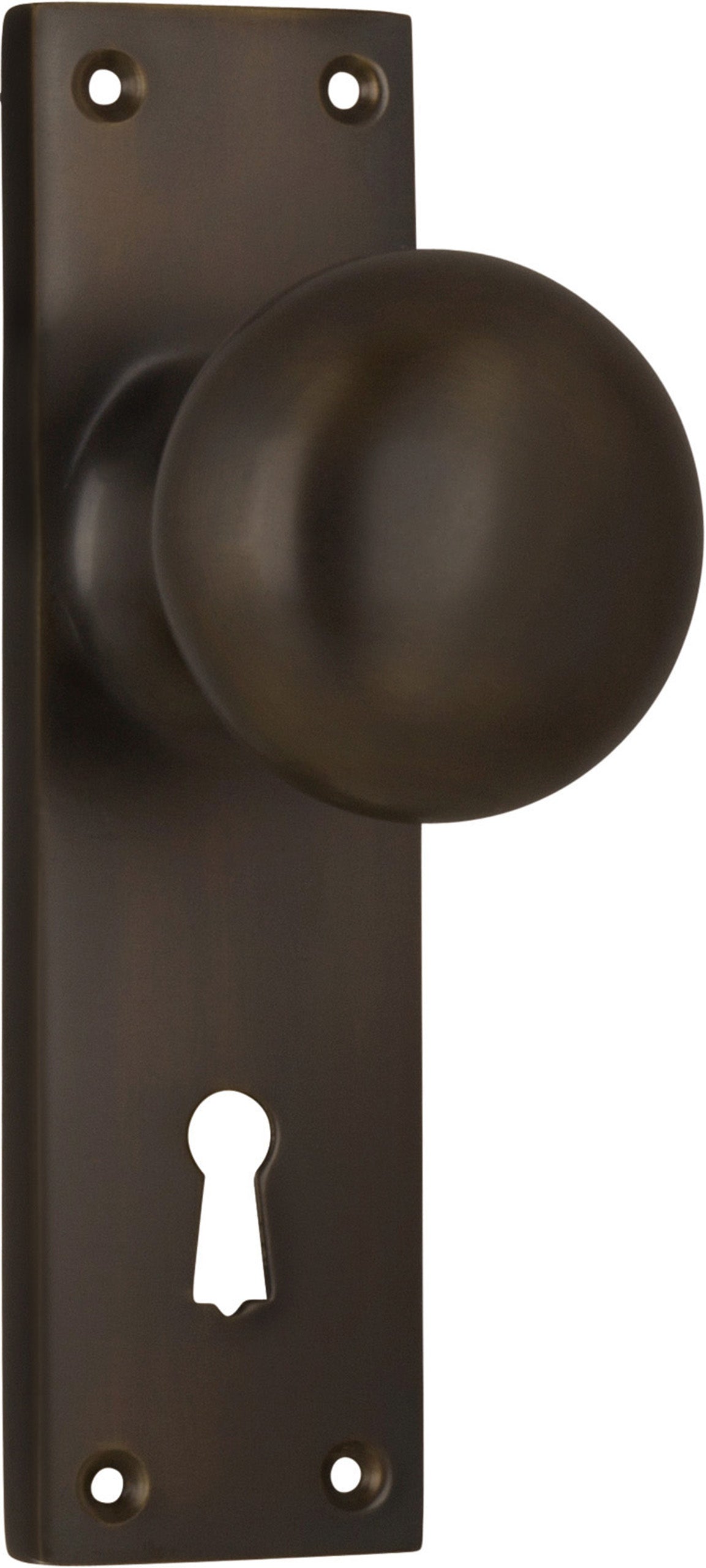 Victorian Door Knob - Long Backplate by Tradco