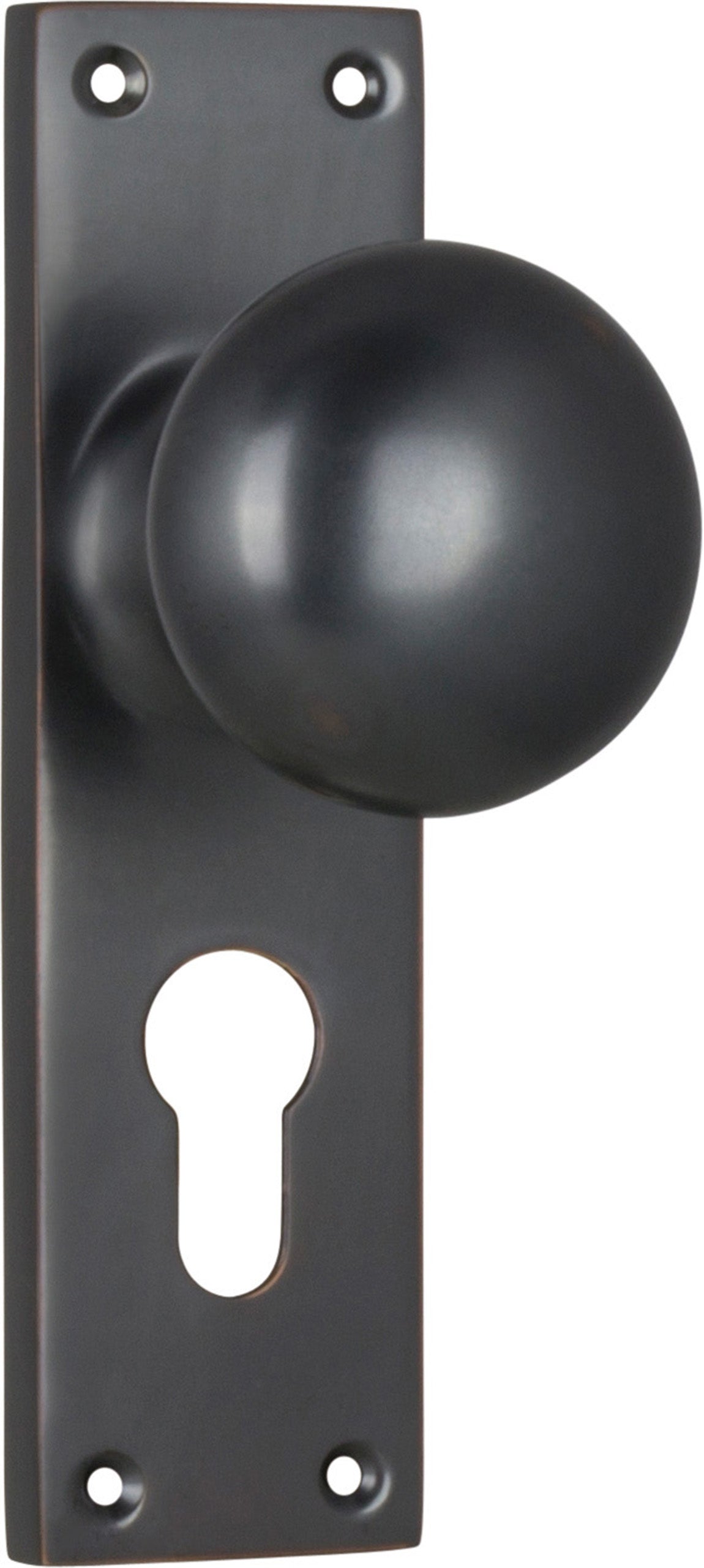 Victorian Door Knob - Long Backplate by Tradco