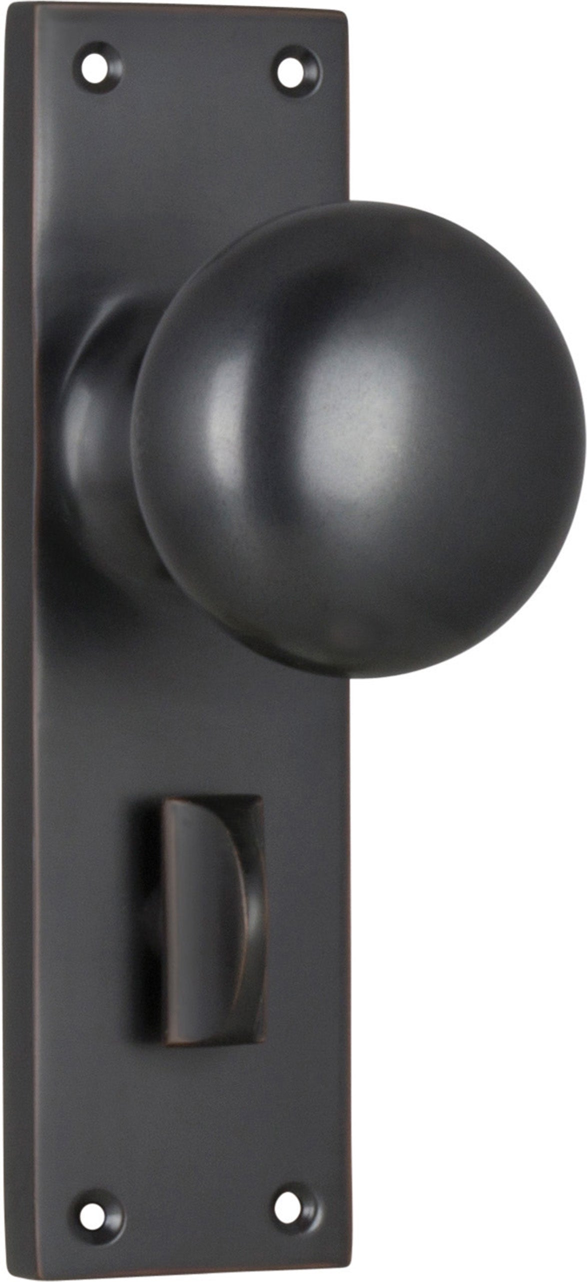 Victorian Door Knob - Long Backplate by Tradco