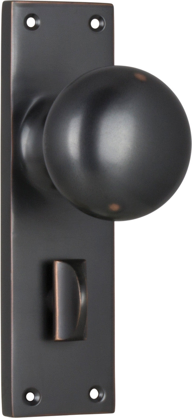 Victorian Door Knob - Long Backplate by Tradco