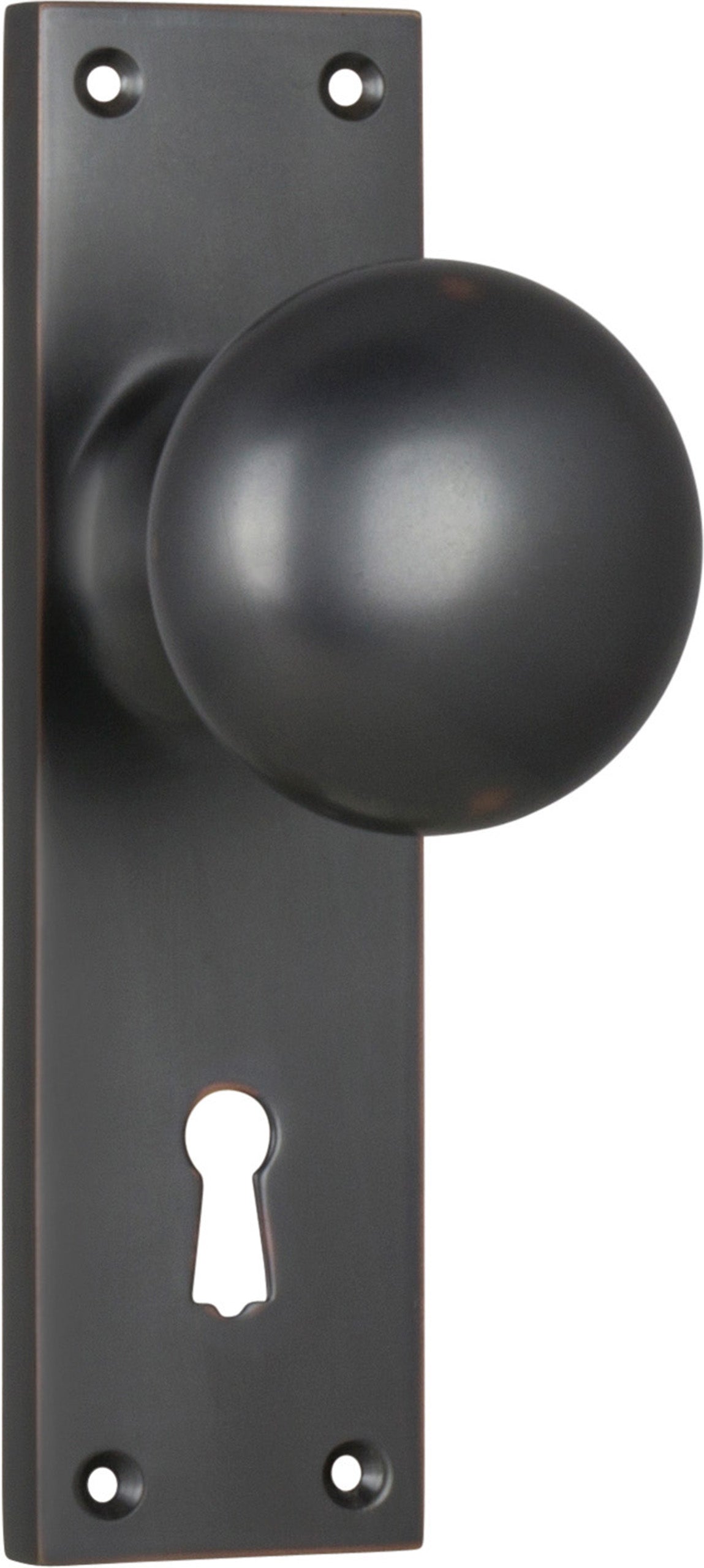 Victorian Door Knob - Long Backplate by Tradco