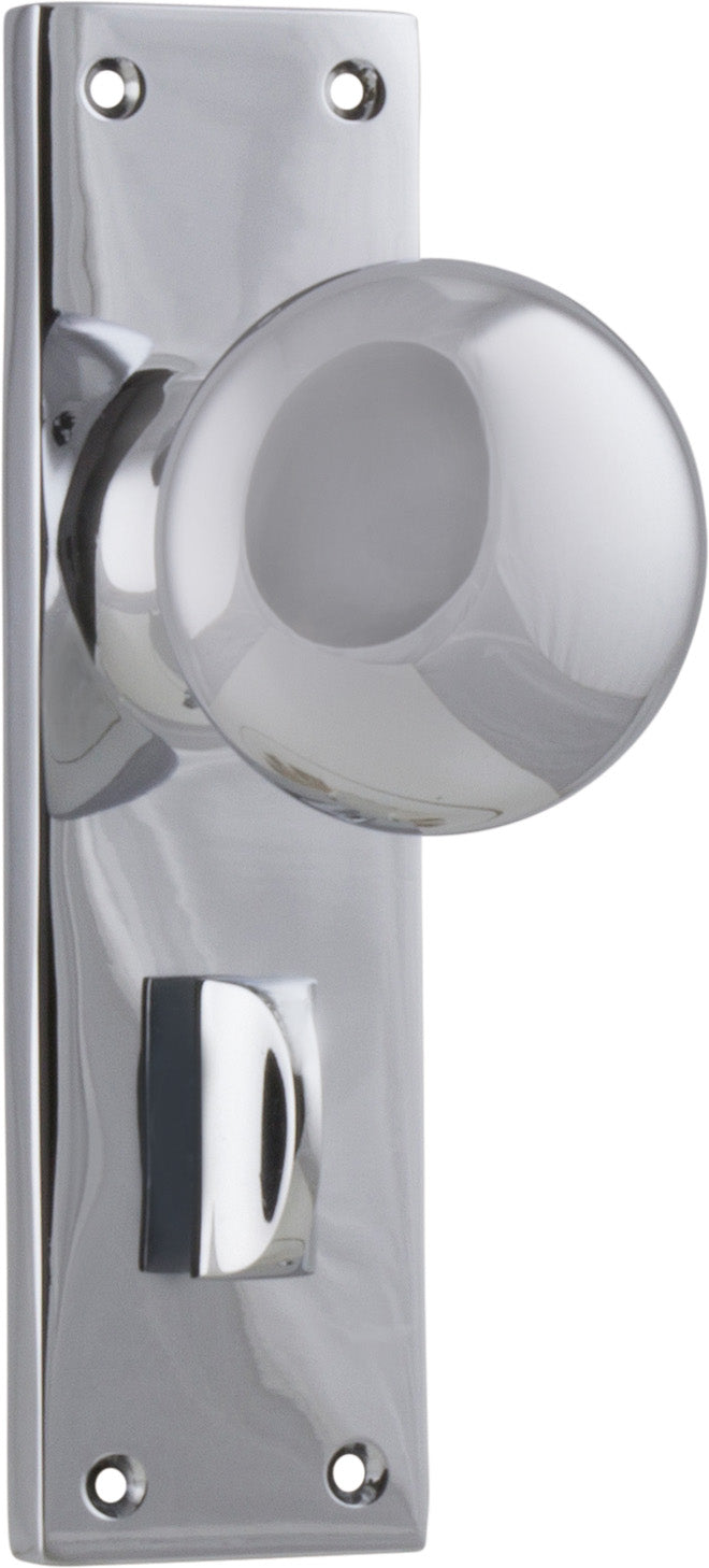 Victorian Door Knob - Long Backplate by Tradco