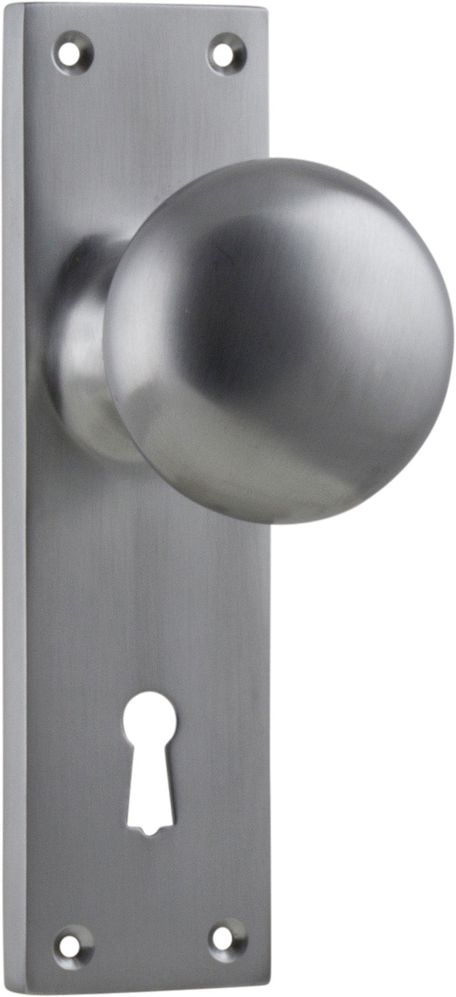 Victorian Door Knob - Long Backplate by Tradco