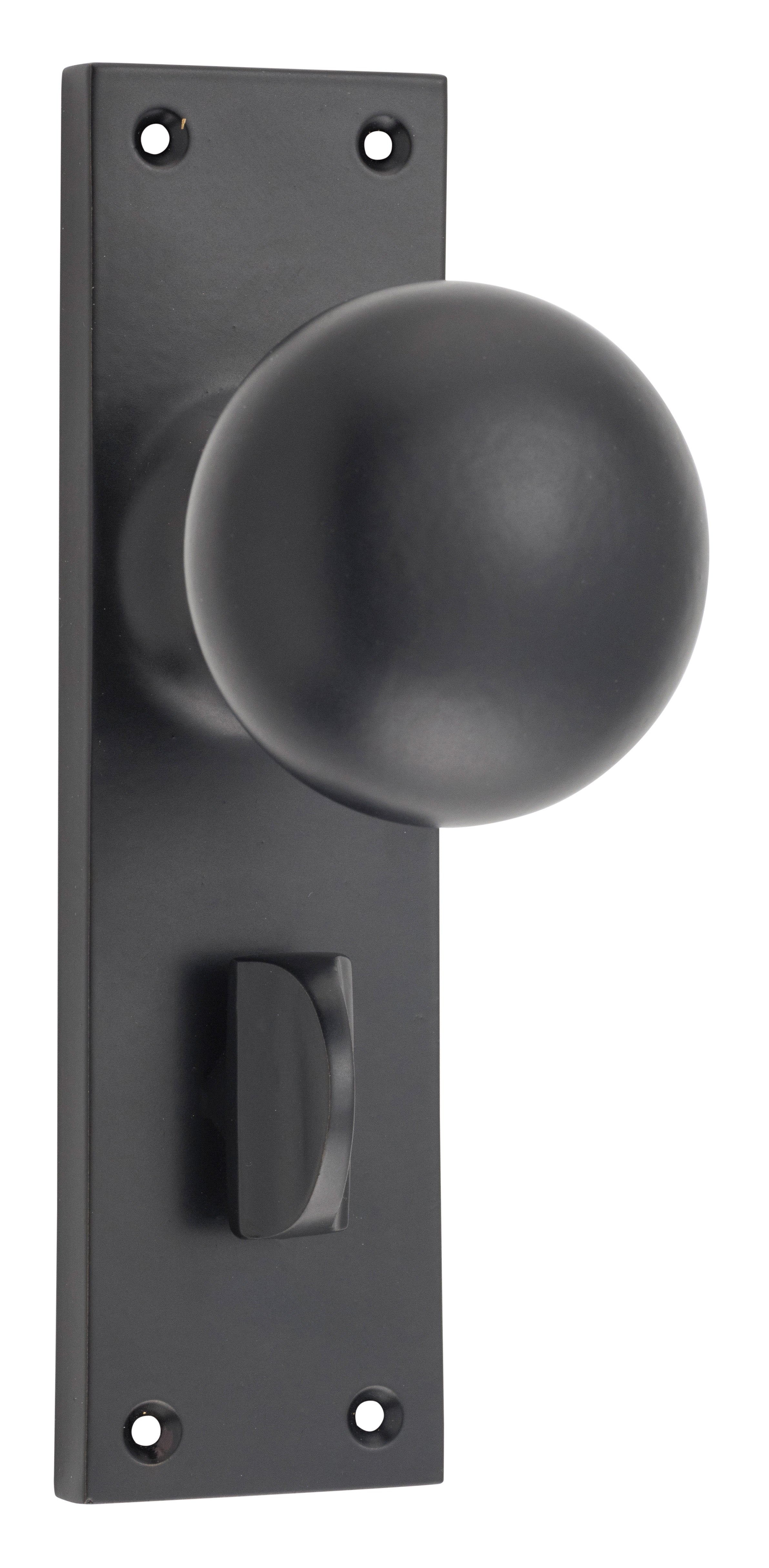 Victorian Door Knob - Long Backplate by Tradco