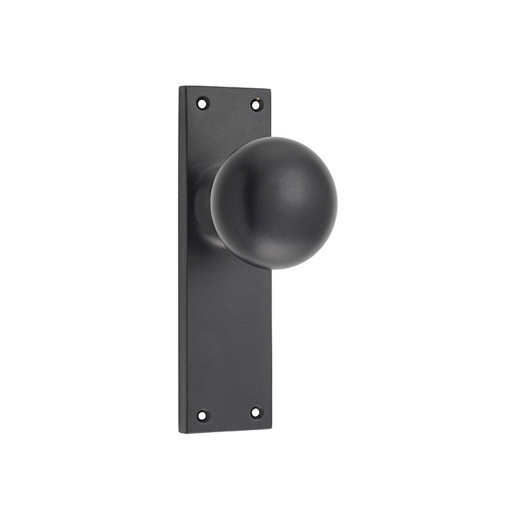 Victorian Door Knob - Long Backplate by Tradco