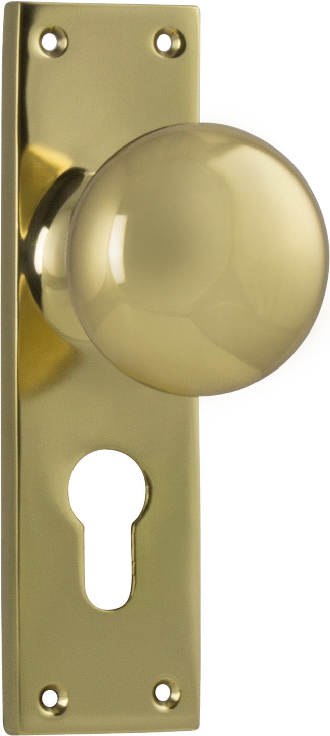 Victorian Door Knob - Long Backplate by Tradco