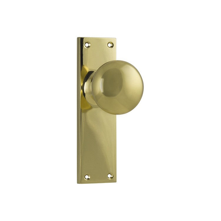 Victorian Door Knob - Long Backplate by Tradco