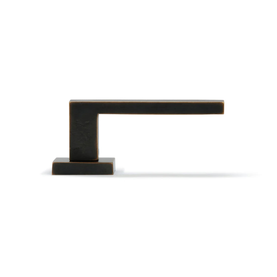 Cast Square Bronze Lever (Pair) by Castella