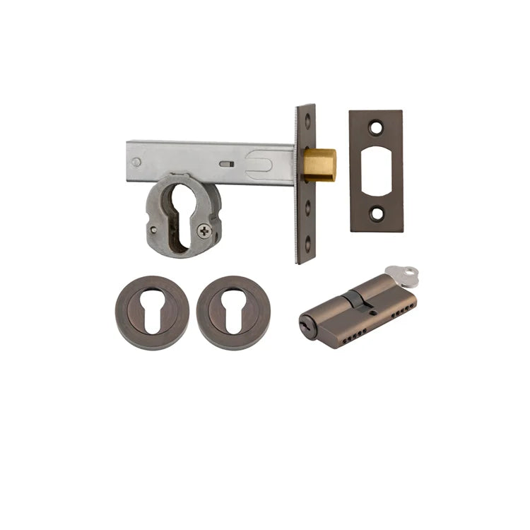 IVER Round Deadbolt Key/Key - Multiple Finishes