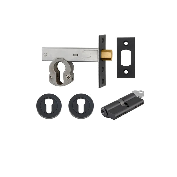 IVER Round Deadbolt Key/Key - Multiple Finishes