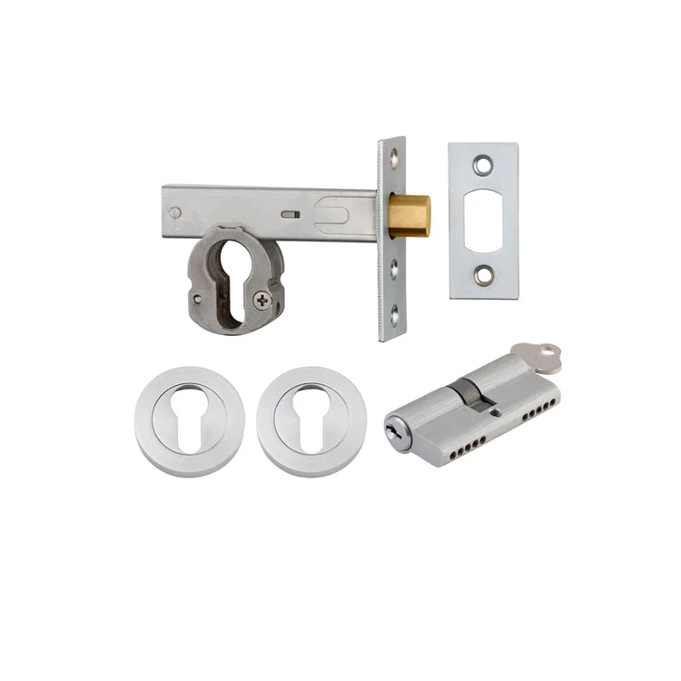 IVER Round Deadbolt Key/Key - Multiple Finishes