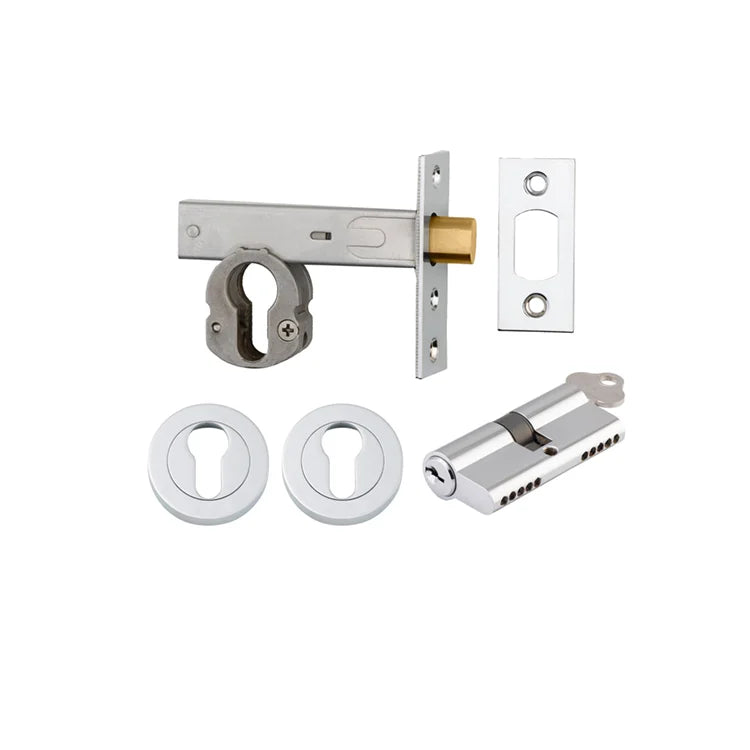 IVER Round Deadbolt Key/Key - Multiple Finishes