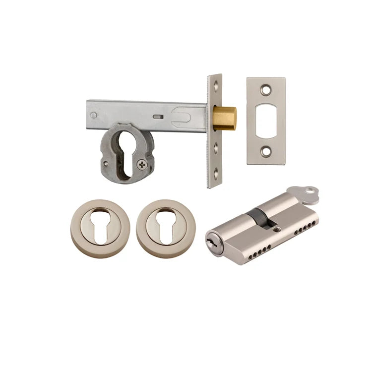 IVER Round Deadbolt Key/Key - Multiple Finishes