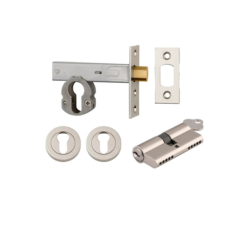 IVER Round Deadbolt Key/Key - Multiple Finishes