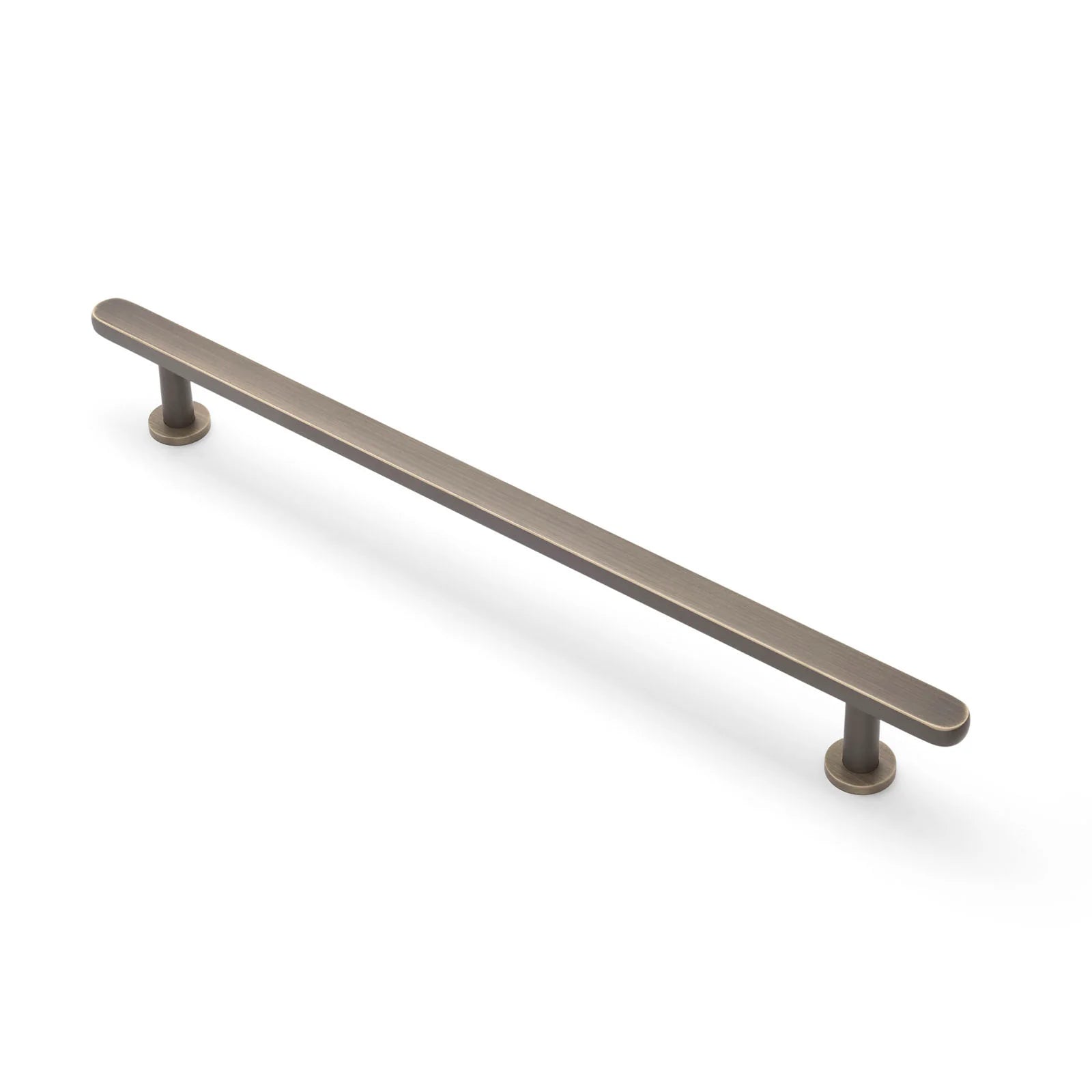 Aged Brass Oval Profile Appliance/Door Pull - Imogen - Manovella