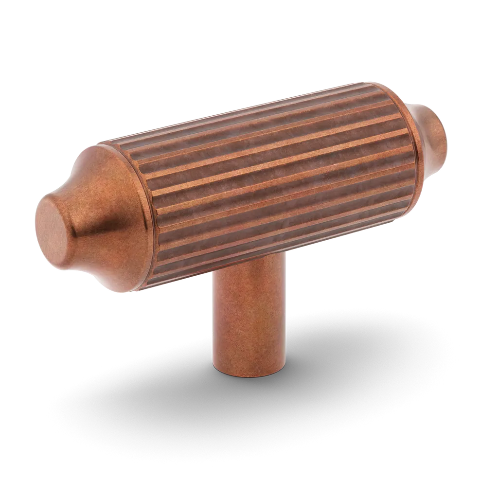 Barwick Ridged T-bar Handle By Armac Martin