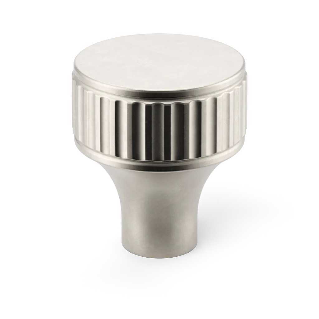 Barwick Ridged Cabinet Knob By Armac Martin
