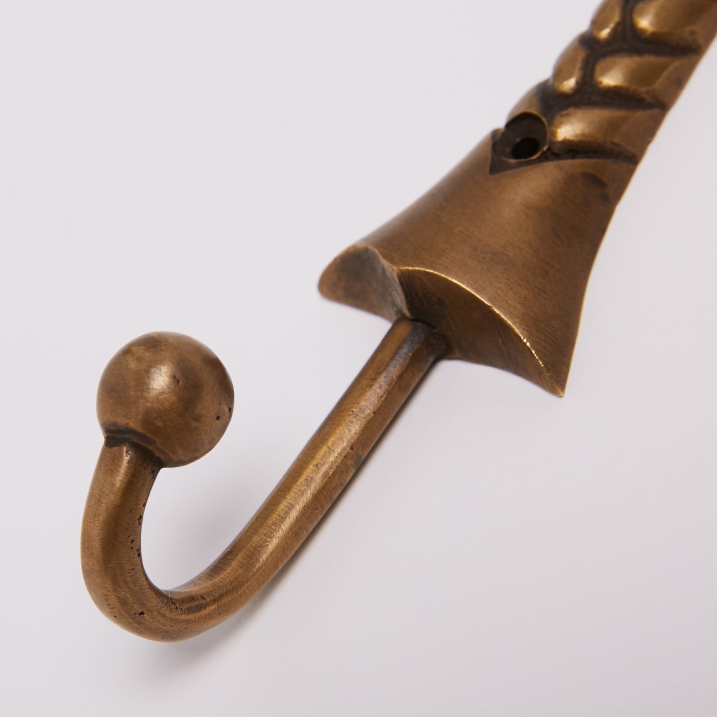 Palm Hook - Acid Washed Brass By Hepburn