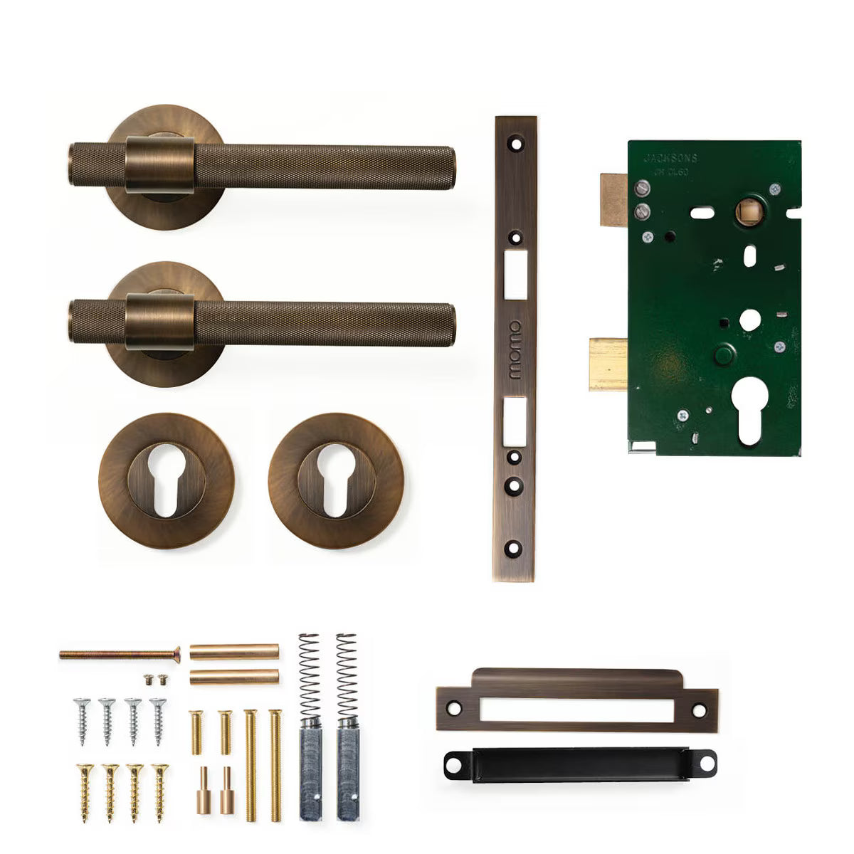 Momo Belgravia Knurled Lever – Solid Brass