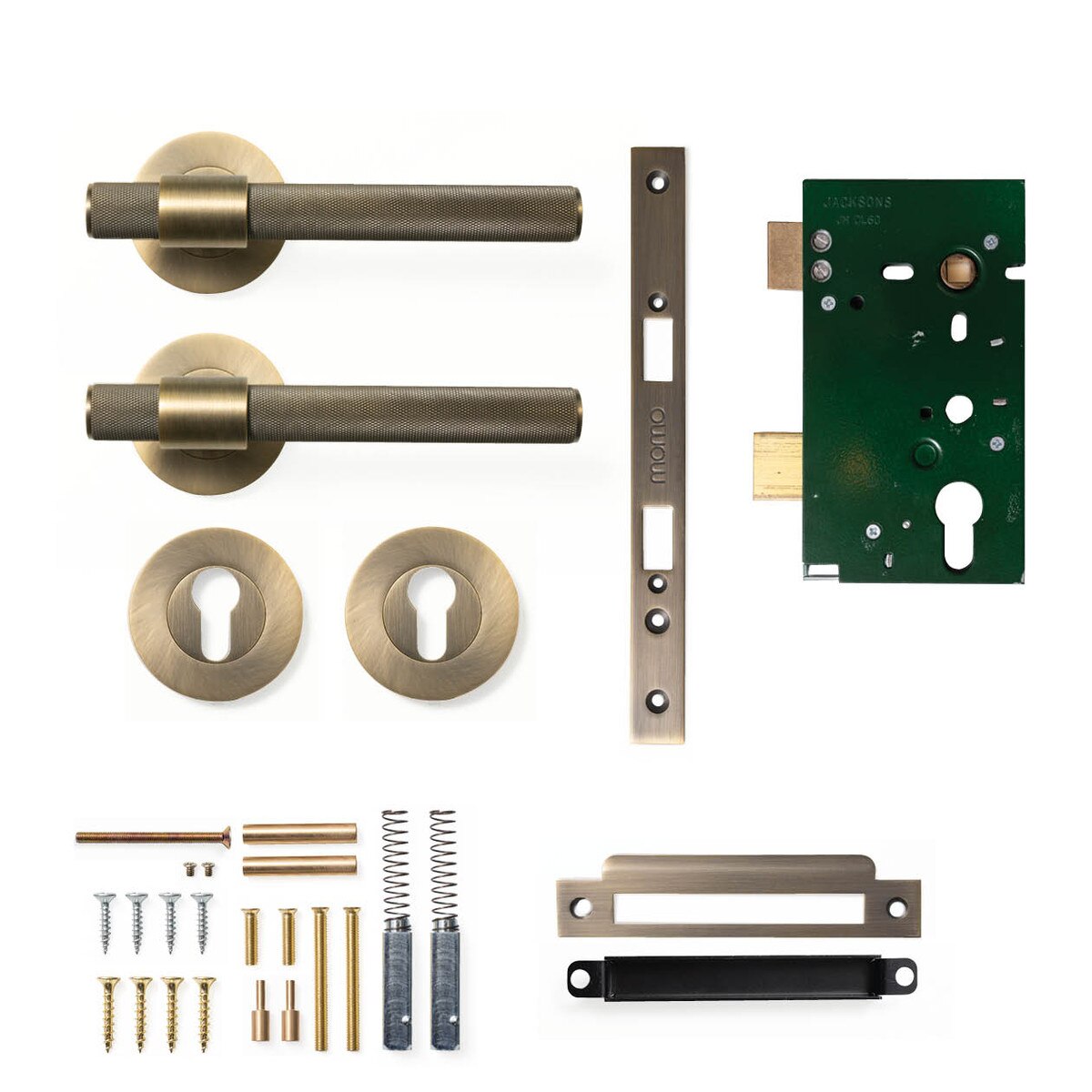 Momo Belgravia Knurled Lever – Solid Brass