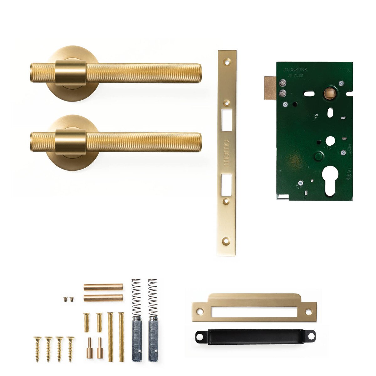 Momo Belgravia Knurled Lever – Solid Brass