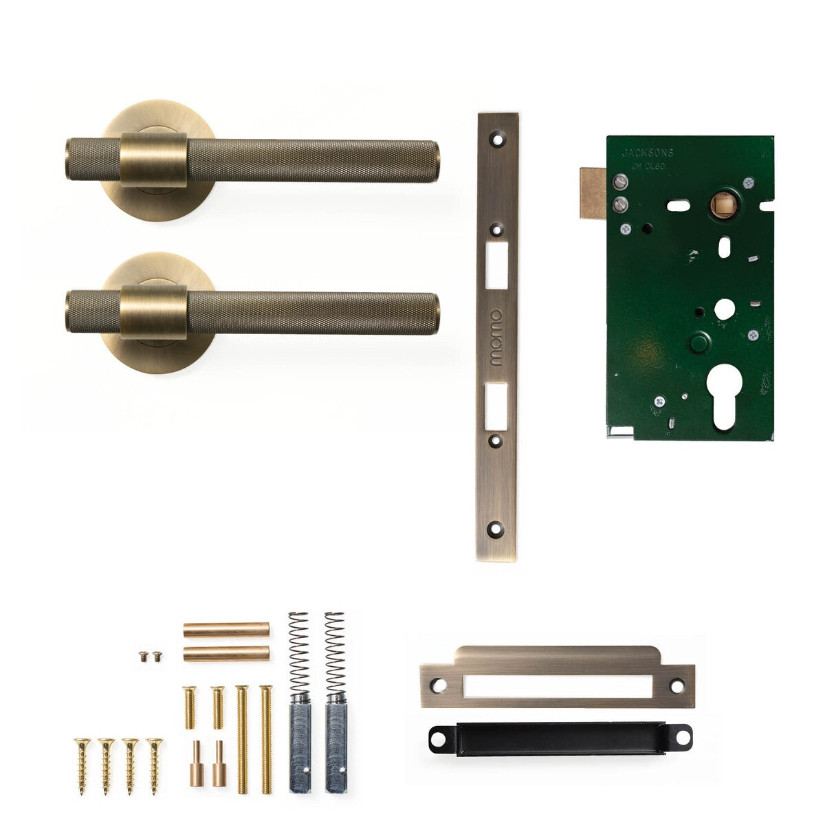 Momo Belgravia Knurled Lever – Solid Brass