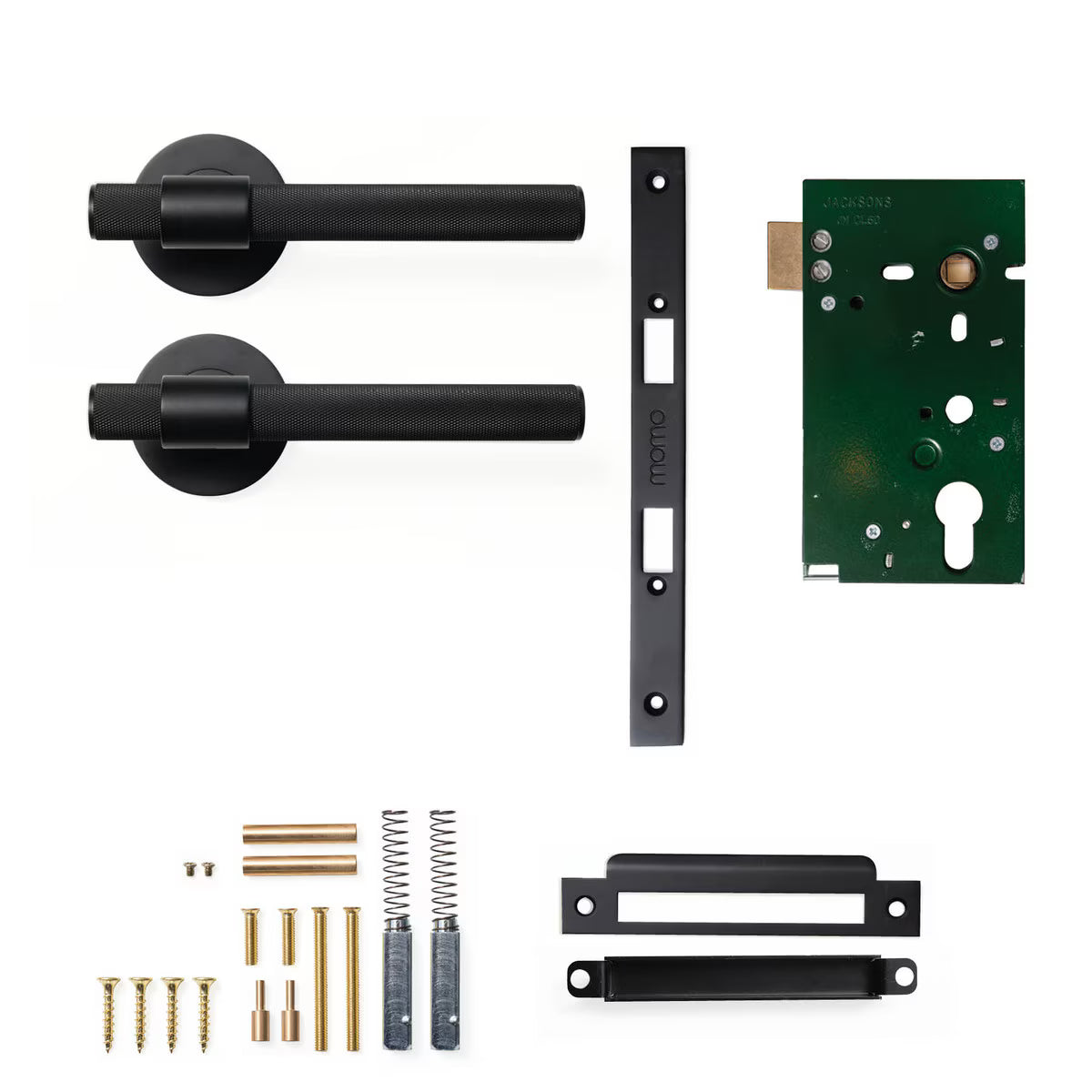 Momo Belgravia Knurled Lever – Solid Brass